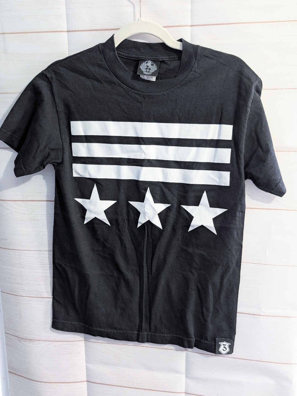 Inner Circle Clothing Black Graphic Tee with The IC3 Tag Size Small